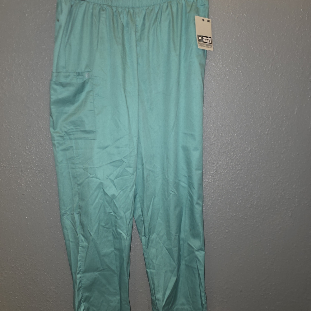Teal Scrub Pants